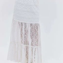 Cover Story White Regular Fit Self Pattern Skirt-image-57