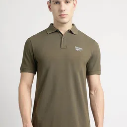 Reebok Brand Logo Printed Polo Collar T-Shirt-image-31