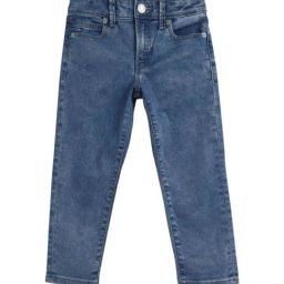 Tommy Hilfiger Boys Blue Solid Regular Fit Mid-Rise Jeans-image-75
