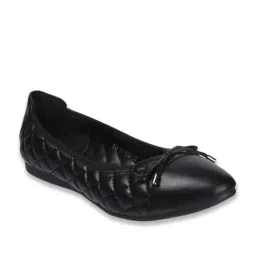 Metro Women's Black Flat Ballets-image-52