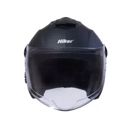 HIKER by Varroc FLASH PRO Helmet Matt Black Small 580 mm Half Face-48