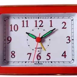 Analog Red Clock-27