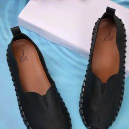 Jove Women's Black Casual Loafers-image-55