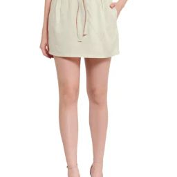 PATRORNA Off White Mini Skirt-image-101