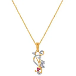 P.C. Chandra Jewellers 14k Yellow Gold Pendant-picture-9