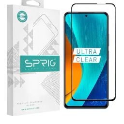 Sprig Edge To Edge Tempered Glass for Redmi Note 10T 5G (Pack of 1)-21