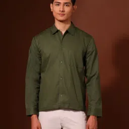 U.S. Polo Assn. Green Cotton Regular Fit Jacket-picture-6
