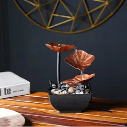The Artment Petal cascade Copper Indoor Fountain-picture-8