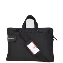 Swiss Military Navy Solid Small Laptop Messenger Bag-image-13