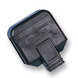 PERMAPLUG Plug, 13A, Rubber, Black, HDPT13BLK-image-91