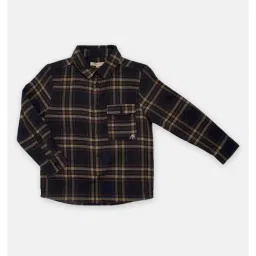 Angel & Rocket Kids Multicolor Checks Full Sleeves Shirt-image-79