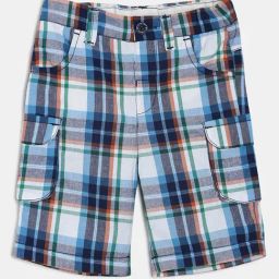 MINIKLUB Kids Multicolor Checks Shorts-image-52