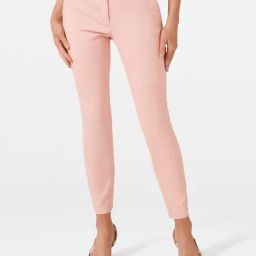 Forever New Rose Pink Mid Rise Pants-image-67