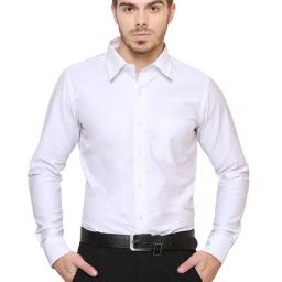 Southbay White Regular Fit Shirt-20