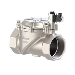 Uflow 24 V DC Screwed End (NC) Stainless Steel Pilot Operated 2/2 Way Solenoid Valve PCNB08BNEWV0-picture-8