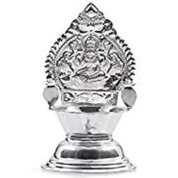 Joyalukkas 92.5 Sterling Silver Diya Stand - 41.19 gm-image-22