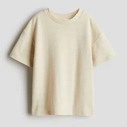 H&M Boys Textured-Knit Tshirt-image-3