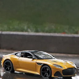 COELON Kids 1:24 Scale Aston Martin Model With Pullback Openable Door Diecast Metal Car-49