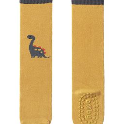 SYGA Non Slip Knee Length Cotton Trainer Socks - Yellow-image-69