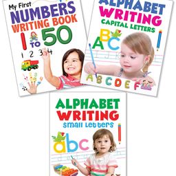 My First Numbers Writing Book Pack of 3 - English-6