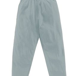 Kiddopanti Cotton Solid Pajama With Single Pocket - Grey-image-74