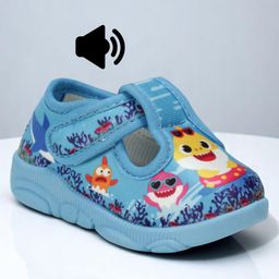 Lil Lollipop Sea Life Designed Musical Shoes - Blue-picture-21