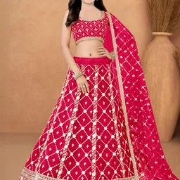 F Plus Fashion Multi Net Lehenga Choli-picture-19