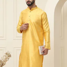 SOJANYA Men Ethnic Motifs Printed Kurta-image-77