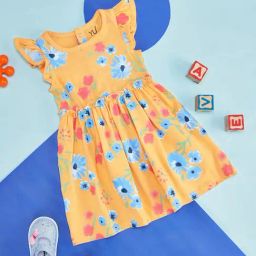 YU by Pantaloons Kids Multicolor Floral Print Dress-image-54