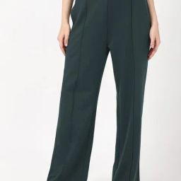 Bewakoof Grey Regular Fit Solid Trackpants-picture-22