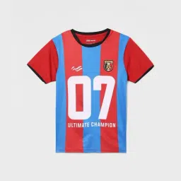 Fame Forever by Lifestyle Kids Red Regular Fit T-Shirt-image-87