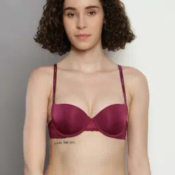 Calvin Klein Underwear Purple Potion Nylon Everyday Bra-image-87