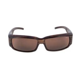 INVU E2801D Brown Polarized Rectangular Sunglasses-image-96