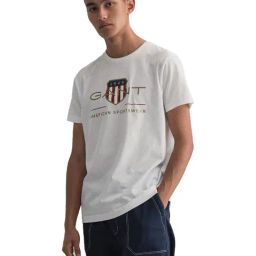 GANT White Crew T-Shirt-picture-47