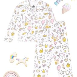 The Mom Store Multicolor Cotton Printed Rompers - Pack of 2-image-90