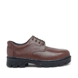 Teakwood Leathers Men's Caramel Brown Derby Shoes-picture-27