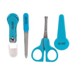 GUBB Baby Manicure Kit for New Born Baby 0M+, Nail Clipper, Nail Filer & Scissor - Blue-image-83