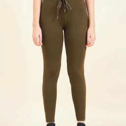 Sweet Dreams Green Cotton Plain Tights-image-55