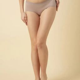 Van Heusen Brown Cotton Regular Fit Solid Panty-image-35