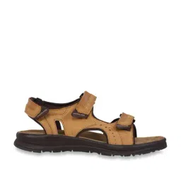 Woodland Men's Tan Floater Sandals-picture-23