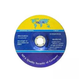SKEPL 180X6X22 mm Size 17.78 cm (7 Inch) Diameter Stainless Steel Brown Grinding Wheel for Angle Grinder (Pack of 20)-image-29
