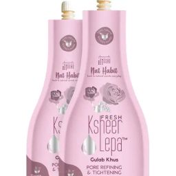 Nat Habit Gulab Khus Fresh Ksheer Lepa - Pack of 2-47