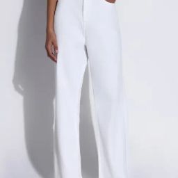 SHOWOFFFF White Straight Fit Jeans-image-34