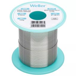 WELLER SOLDER, 96.5/3/0.5, 217 DEG, 0.5MM, 100G, T0051388499-image-33