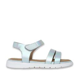 Pantaloons Junior Blue & Beige Ankle Strap Sandals-image-62