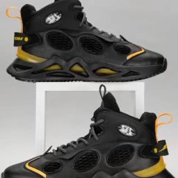 Atom Men's NightWalker Black Running Shoes-image-22