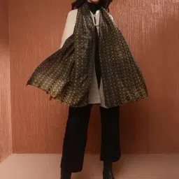 Fabindia Black Printed Stole-picture-2