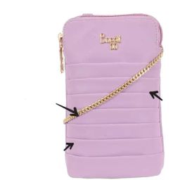 Baggit Camily Pink PU Solid Mobile Pouch-16