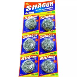 Shagun Regular Stainless Steel Scrubbers Pad (Pack of 6), J40-STSCRBR-06-image-7