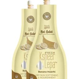 Nat Habit Banana Mulethi Fresh Ksheer Lepa - Pack of 2-17